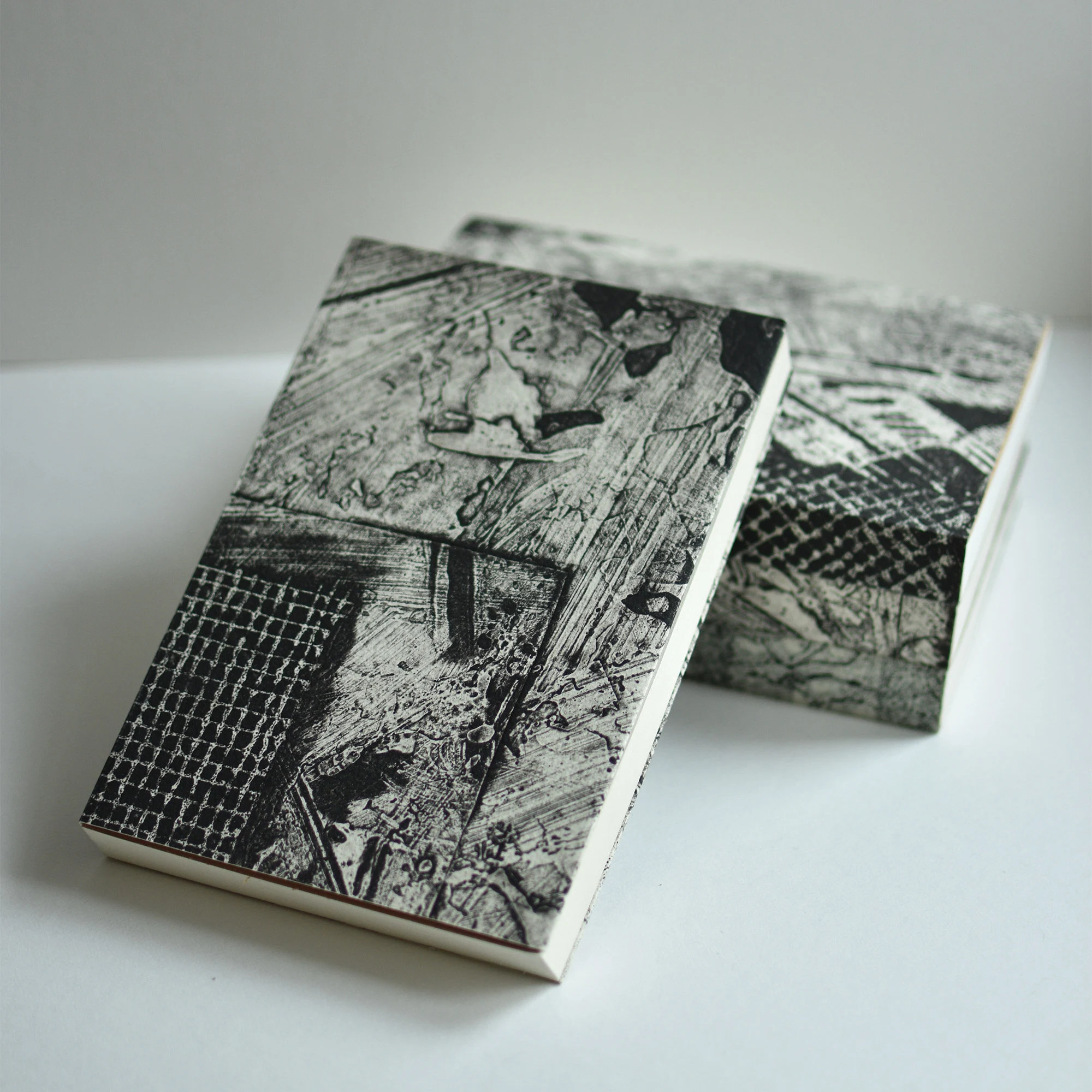 Handmade Black and White Notebook 3